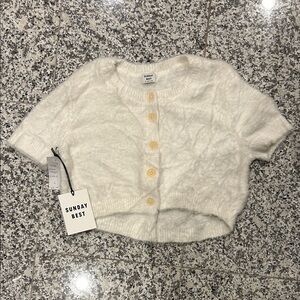 Sunday Best Effie Cardigan Size Small NWT